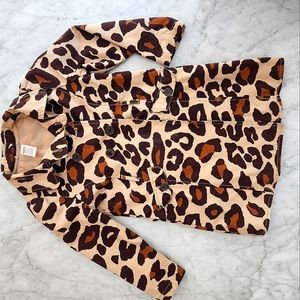 Girls Gymboree Leopard print rain jacket